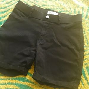 Black Stretch Shorts